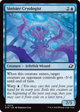 Criologista Aterrorizante / Sinister Cryologist - Magic: The Gathering - MoxLand